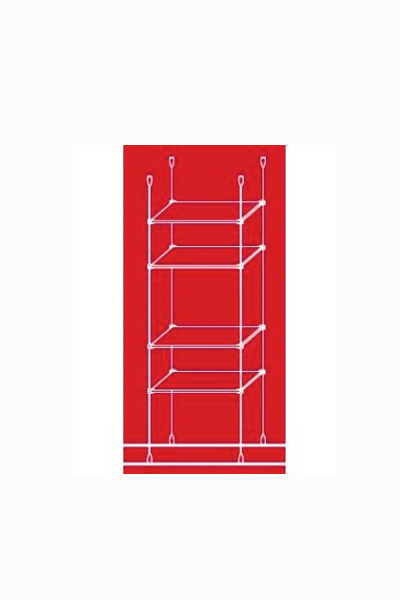 Cable shelve display 4 x 400mm