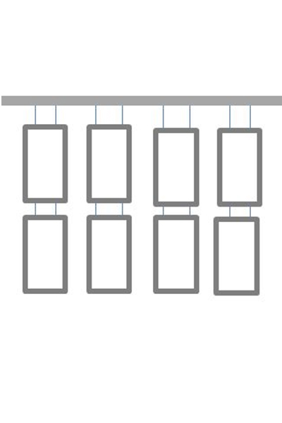LED A4 Light Boxes (8) Portrait or landscape wide