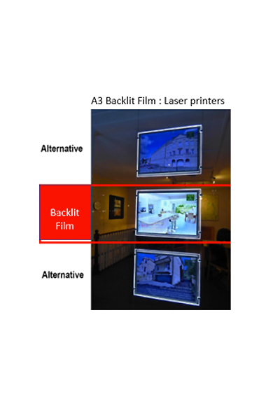 LED Backlit Film: Printable Paper A3 Ream 100 Sheets Pack